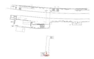 京阪 御殿山駅/№3-130№130、位置図
