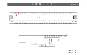 阪神　元町駅／№1-14-22№22、位置図