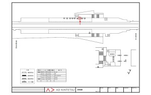 近鉄／恩智駅／／№7、位置図