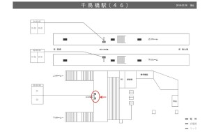 阪神　千鳥橋駅／№03-03-08-01№01、位置図