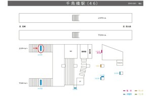 阪神 千鳥橋駅/№4-14-01№01、位置図