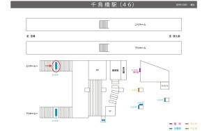 阪神　千鳥橋駅／№4-14-01№01、位置図