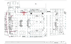 阪急 大阪梅田駅/№103A№A駅看板・駅広告、位置図