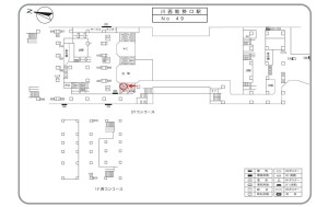 阪急　川西能勢口駅／／№622、位置図
