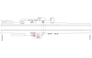 近鉄／真菅駅／／№19駅看板・駅広告、位置図