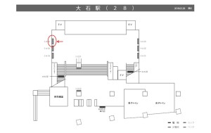 阪神　大石駅／№3-14-06№06、位置図