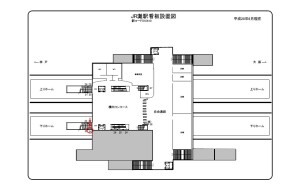 JR　灘駅／／№034、位置図