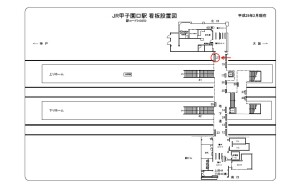 JR　甲子園口駅／／№027、位置図