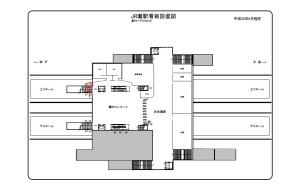 JR　灘駅／／№028、位置図