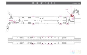 阪神 福島駅/№3-15-02№02、位置図