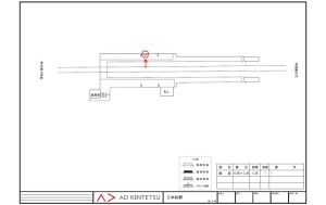 近鉄／三本松駅／／№1、位置図