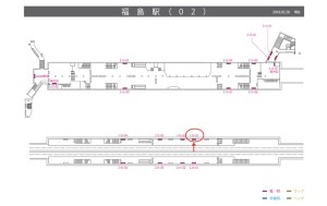 阪神　福島駅／№1-15-01№01、位置図