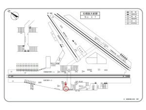 阪急　石橋阪大前駅／／№123、位置図