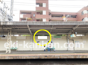 近鉄／枚岡駅／／№3駅看板・駅広告、写真2