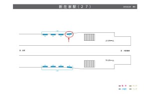 阪神 新在家駅/№1-08-01№01、位置図