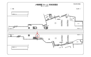 JR　鶴橋駅／JR大阪環状線／№059、位置図
