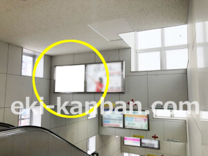 近鉄/瓢箪山駅//№40駅看板・駅広告、写真2