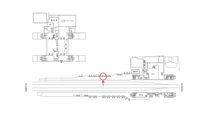 近鉄／瓢箪山駅／／№9駅看板・駅広告、位置図