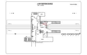 JR　伊丹駅／／№038、位置図