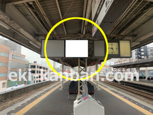 近鉄／八戸ノ里駅／／№54駅看板・駅広告、写真1