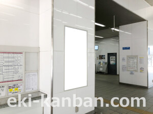 近鉄/河内花園駅//№27駅看板・駅広告、写真2