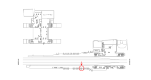 近鉄／瓢箪山駅／／№49駅看板・駅広告、位置図