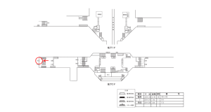 近鉄／近鉄日本橋駅／／№111駅看板・駅広告、位置図
