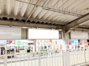 近鉄／瓢箪山駅／／№52駅看板・駅広告、写真1