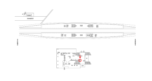 近鉄／八戸ノ里駅／／№63駅看板・駅広告、位置図