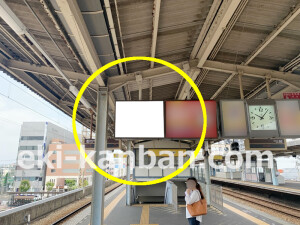 近鉄／八戸ノ里駅／／№57駅看板・駅広告、写真1