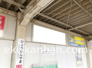 近鉄／瓢箪山駅／／№7駅看板・駅広告、写真2