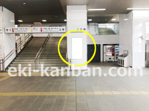 近鉄/河内花園駅//№24駅看板・駅広告、写真2