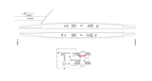 近鉄/八戸ノ里駅//№62駅看板・駅広告、位置図