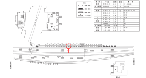近鉄／鶴橋駅／／№113駅看板・駅広告、位置図