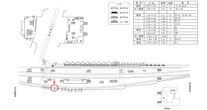 近鉄／鶴橋駅／／№36駅看板・駅広告、位置図