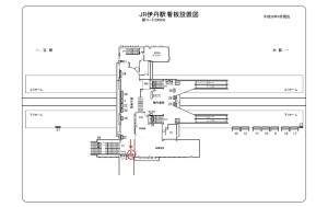 JR　伊丹駅／／№008、位置図