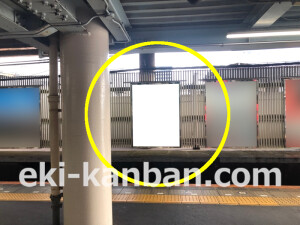 近鉄／鶴橋駅／№103駅看板・駅広告、写真 (2)