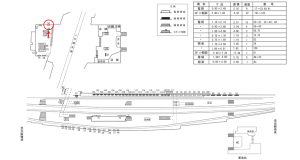 近鉄／鶴橋駅／／№56駅看板・駅広告、位置図