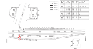 近鉄／鶴橋駅／／№32駅看板・駅広告、位置図