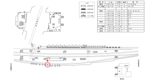 近鉄／鶴橋駅／／№39駅看板・駅広告、位置図