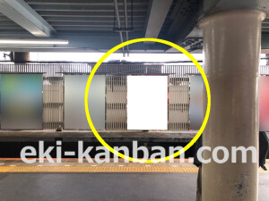 近鉄／鶴橋駅／／№105駅看板・駅広告、写真2