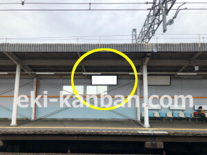 近鉄／河内永和駅／／№3駅看板・駅広告、写真1