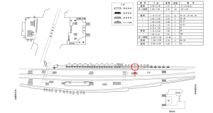 近鉄／鶴橋駅／／№21駅看板・駅広告、位置図