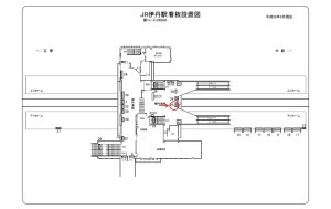 JR　伊丹駅／／№025、位置図