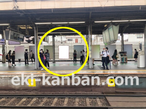 近鉄／鶴橋駅／／№114駅看板・駅広告、写真2