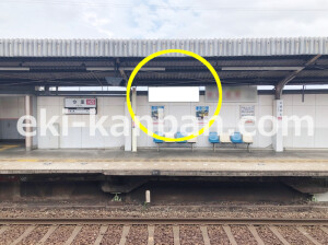 近鉄／今里駅／／№1駅看板・駅広告、写真1