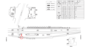 近鉄／鶴橋駅／／№35駅看板・駅広告、位置図