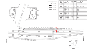 近鉄／鶴橋駅／／№20駅看板・駅広告、位置図