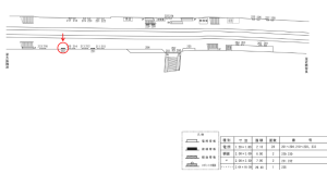 近鉄／大阪上本町駅／／№232駅看板・駅広告、位置図