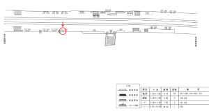 近鉄／大阪上本町駅／／№211駅看板・駅広告、位置図